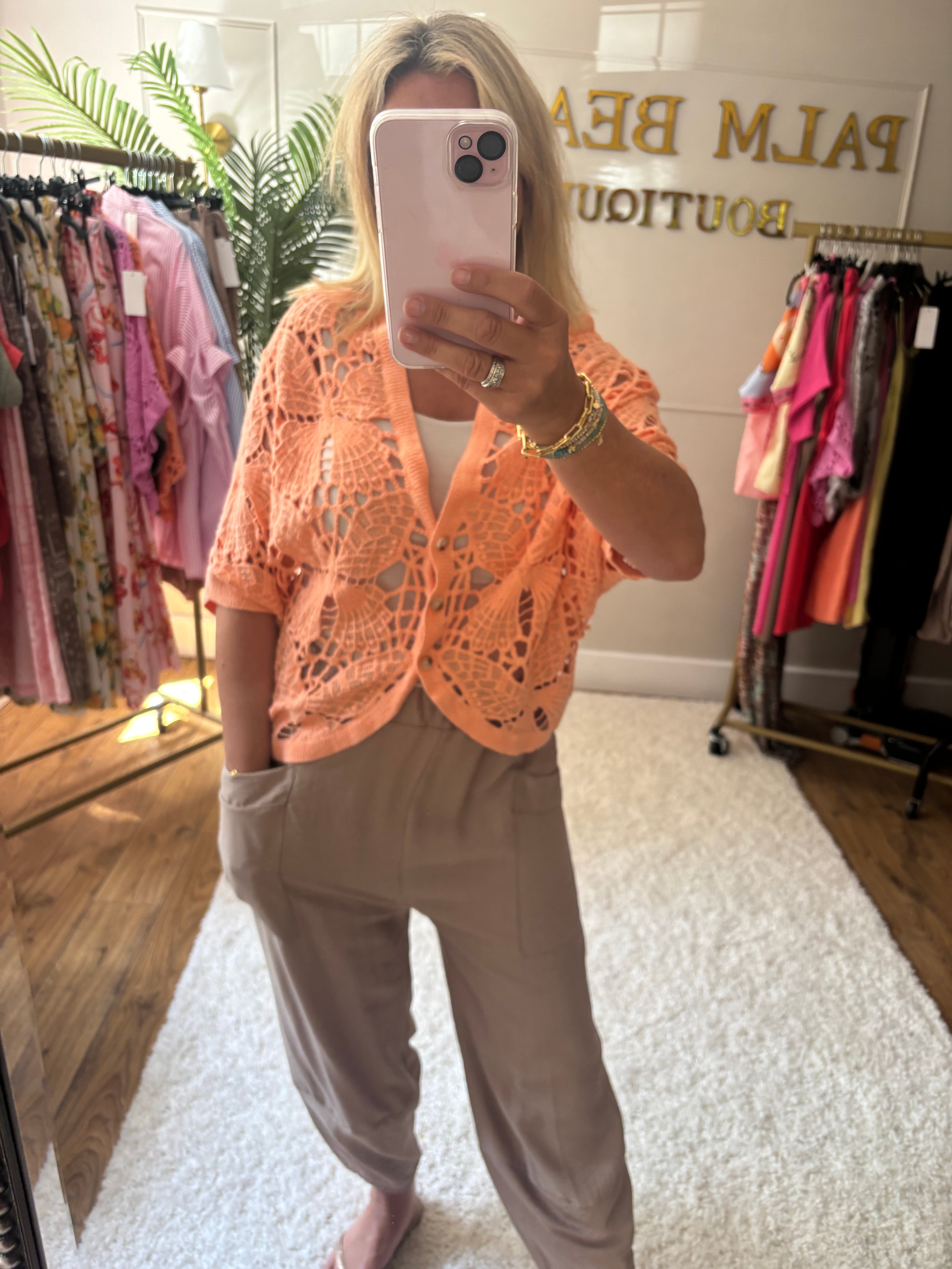 Barcelona Crochet Top