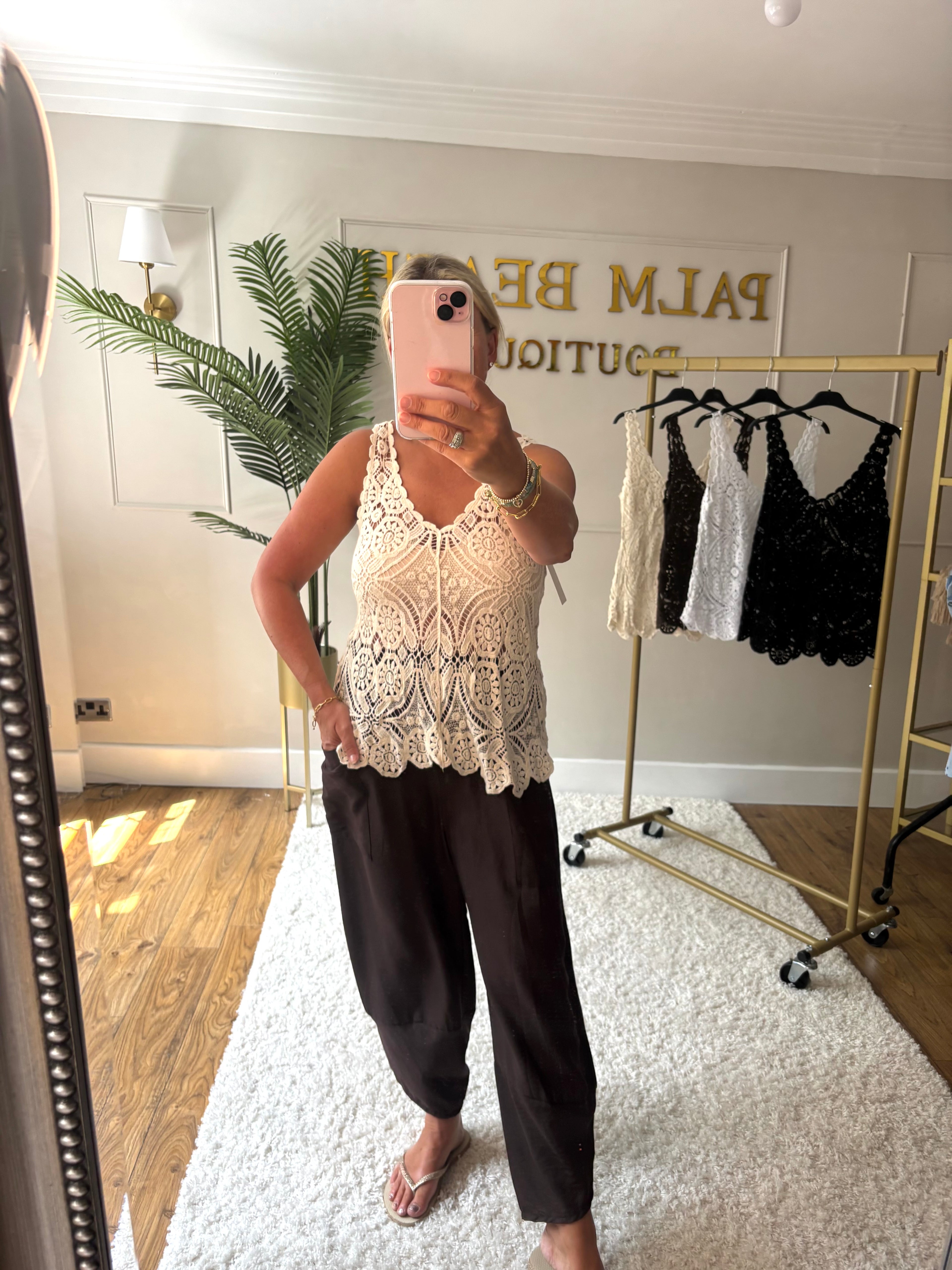 Amalfi Crochet Top