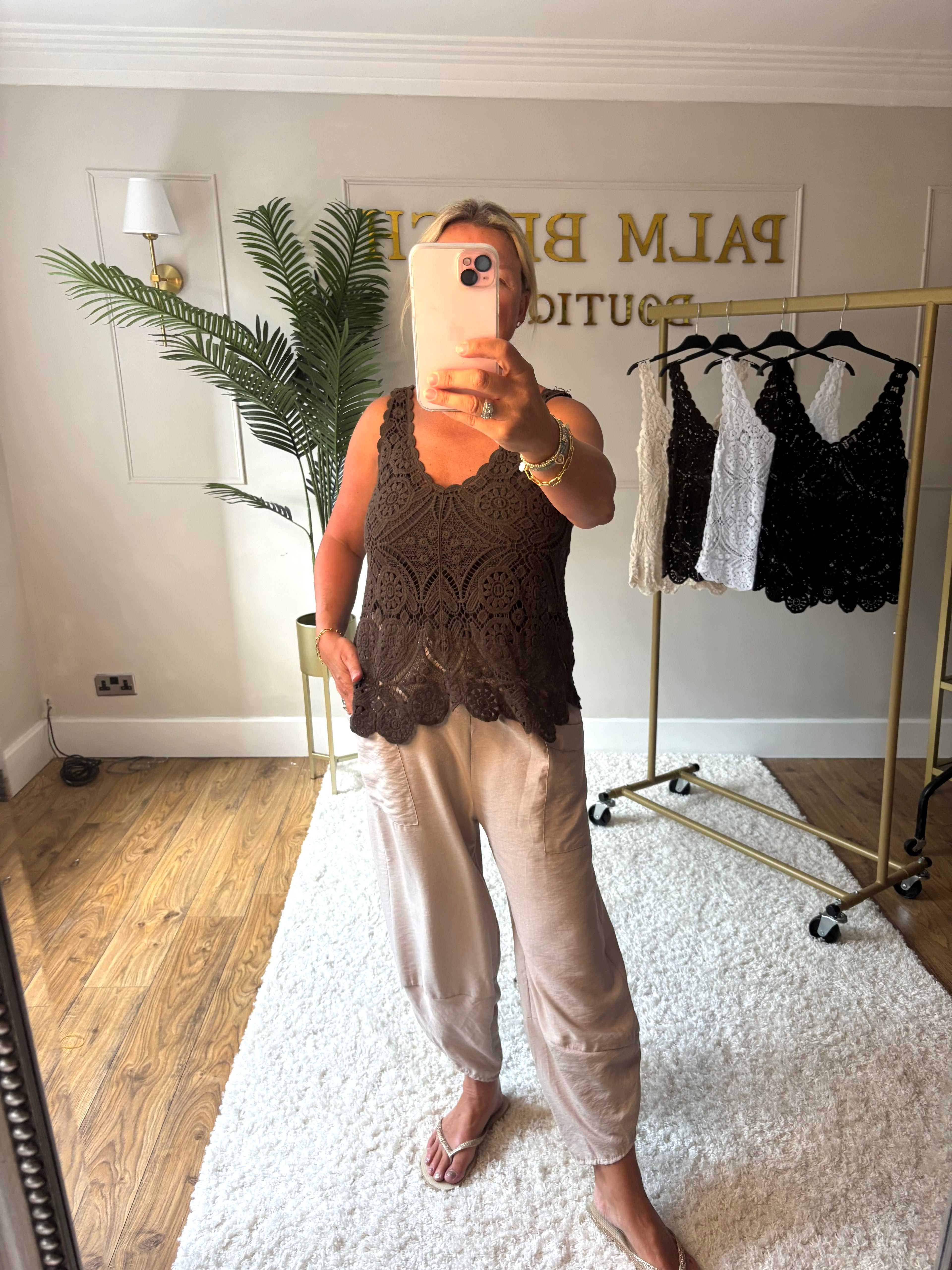 Amalfi Crochet Top