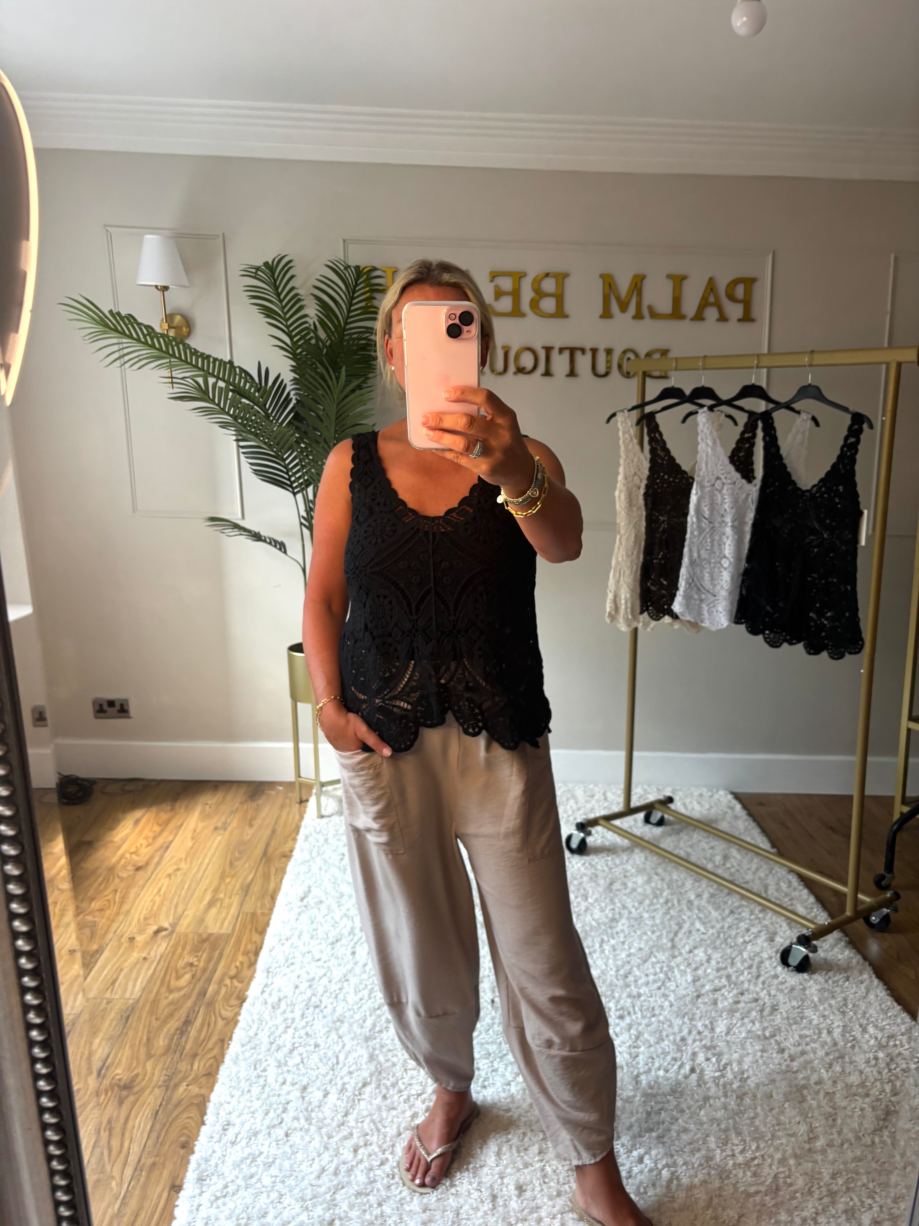 Amalfi Crochet Top