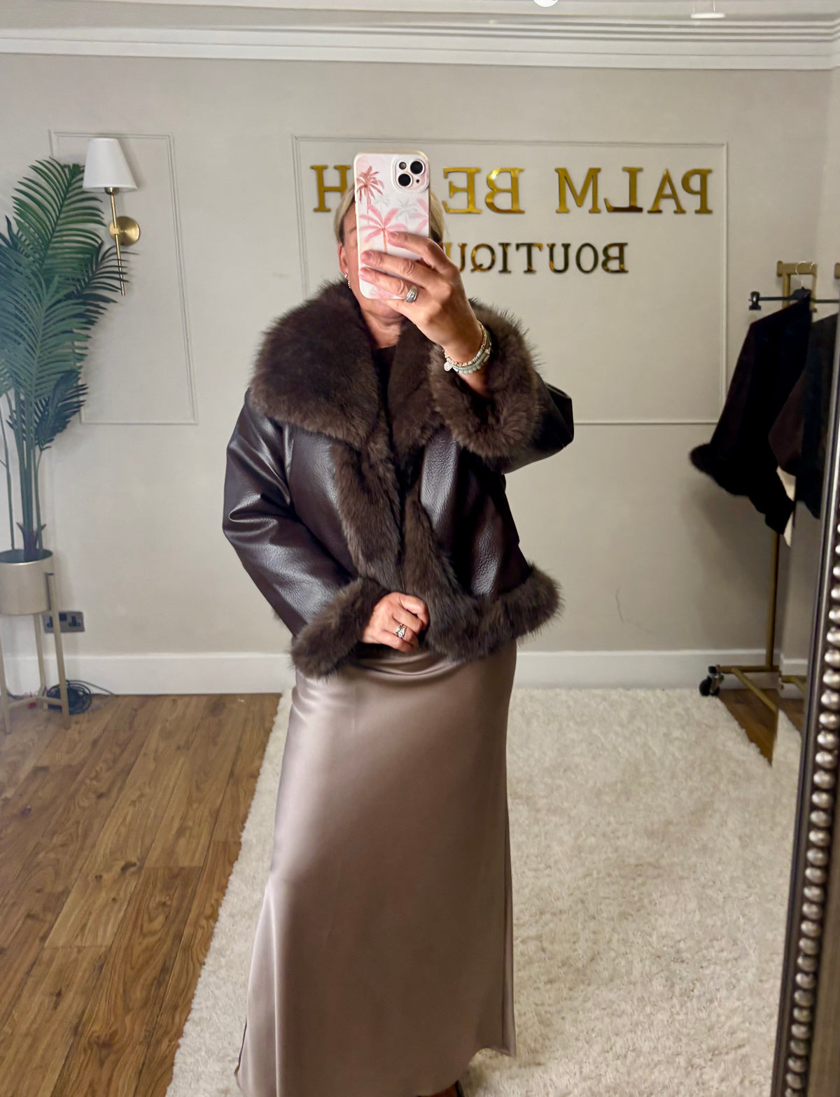 Vermont Faux Fur Coat