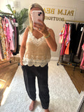 Florence  Crochet Top