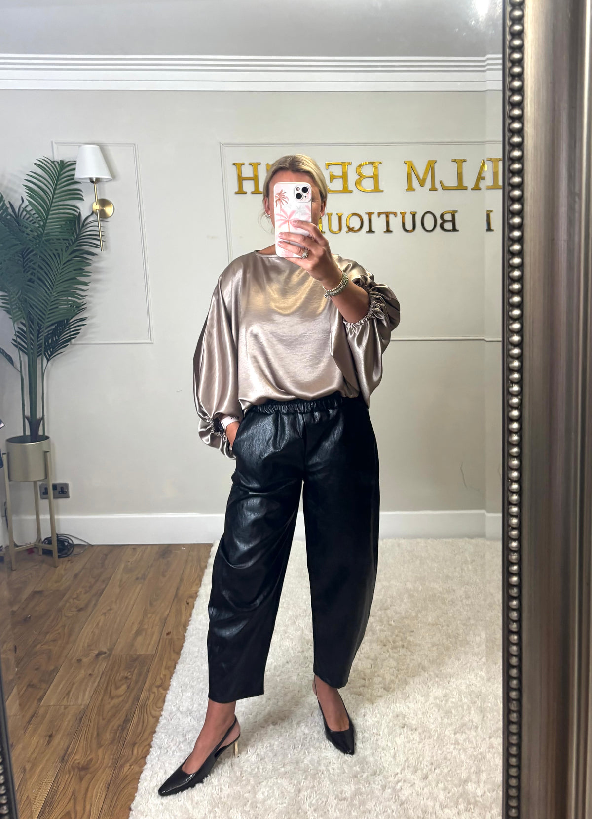 Lois Satin Top