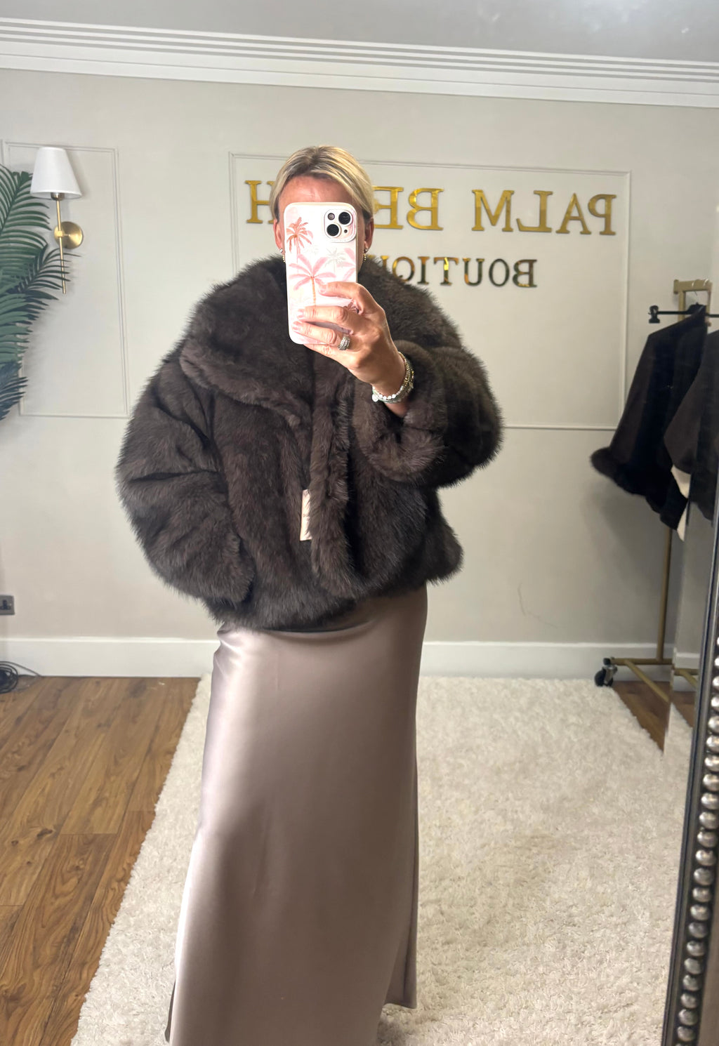 Vermont Faux Fur Coat