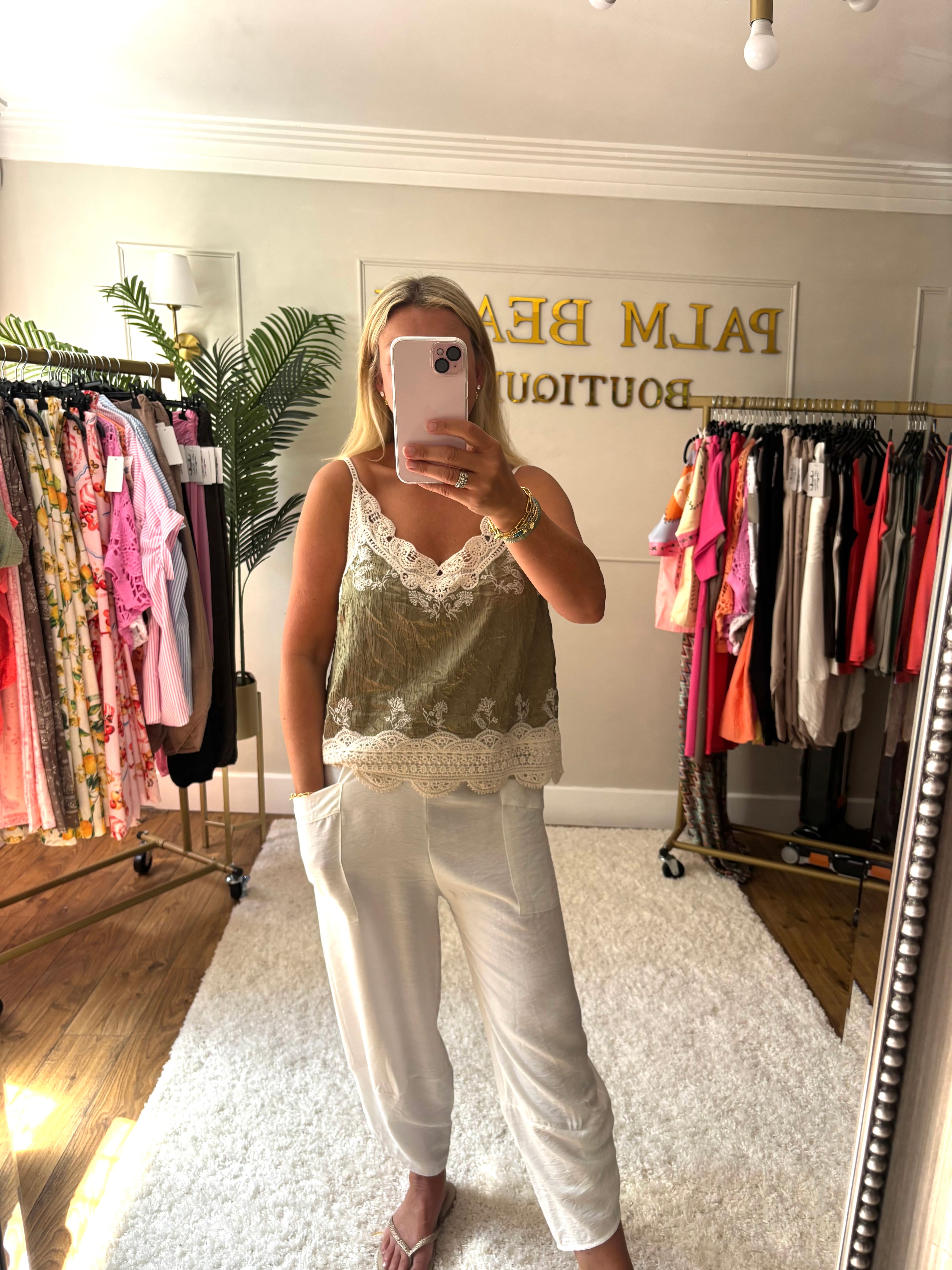 Florence  Crochet Top