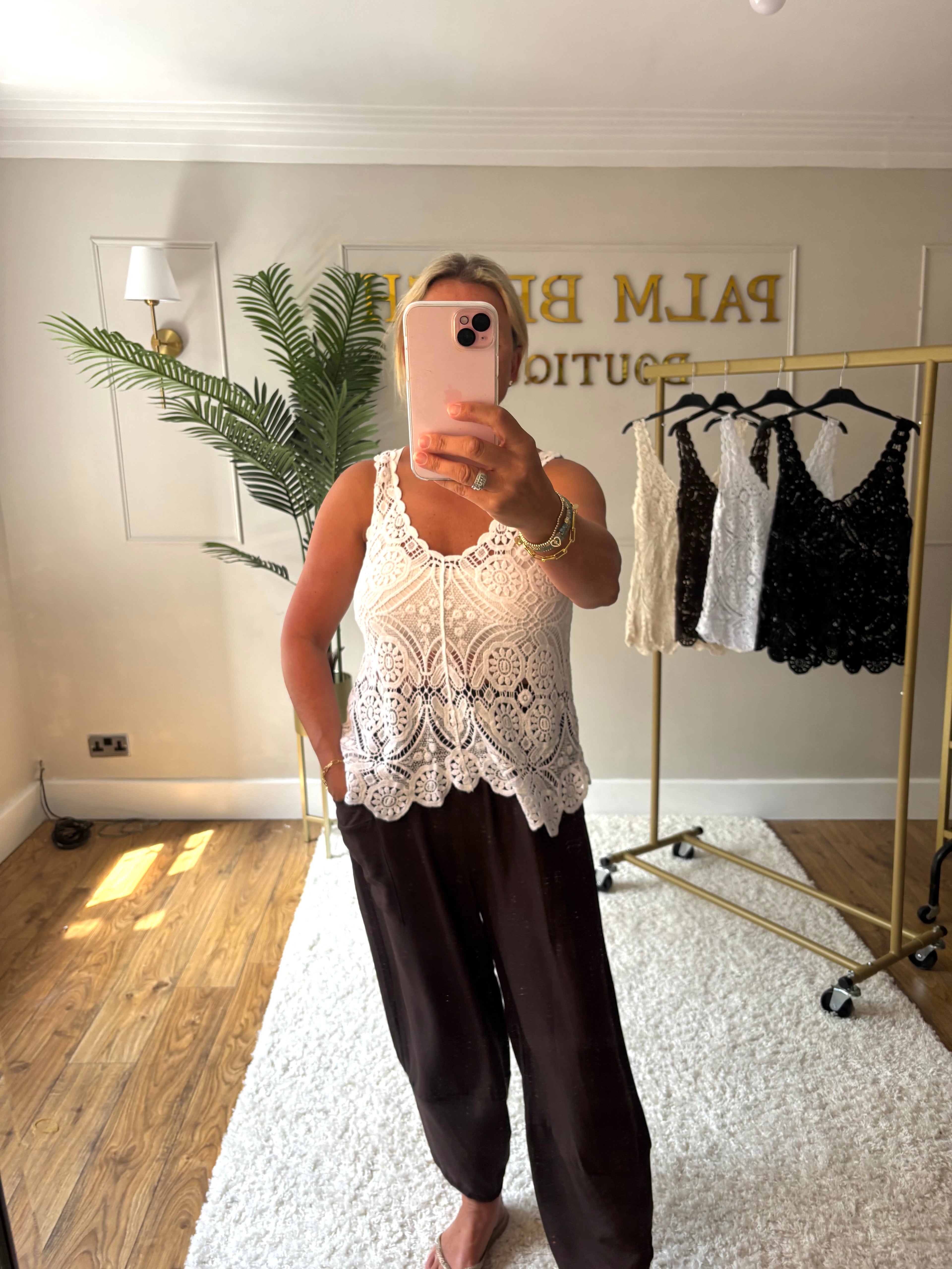 Amalfi Crochet Top