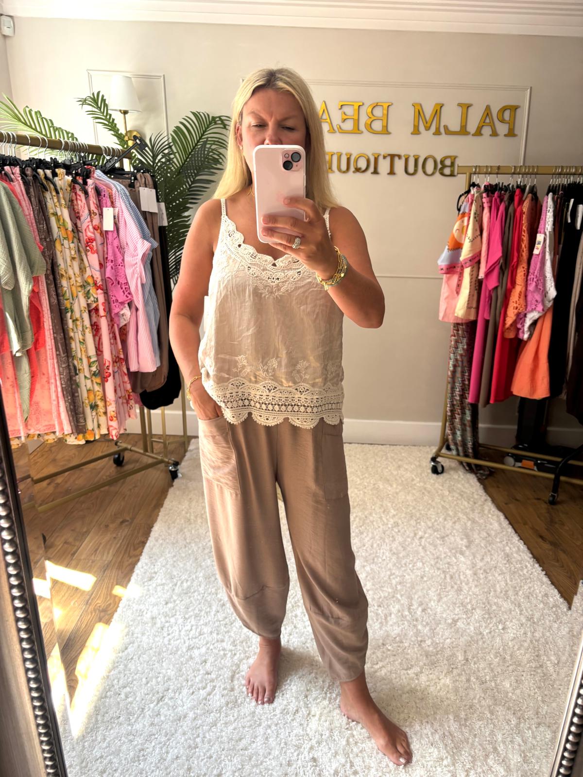 Florence Crochet Top